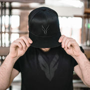 Black Phoenix Flat Brim Snapback