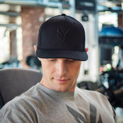 Black Phoenix Flat Brim Snapback